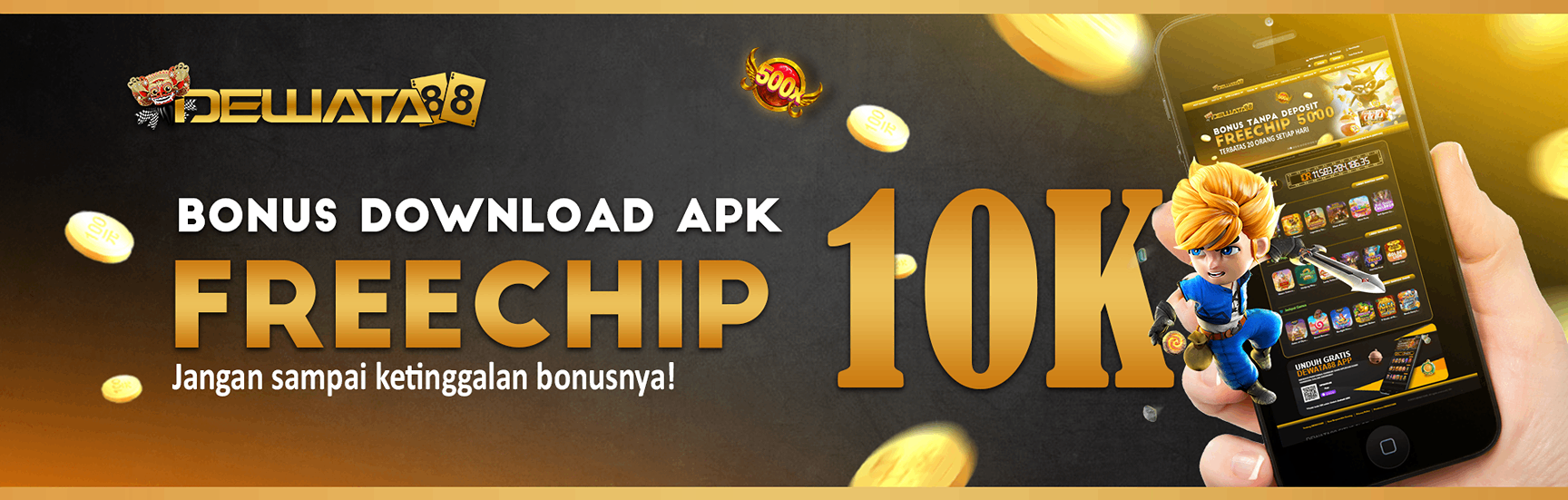 Bonus Download APK Freechip 10K