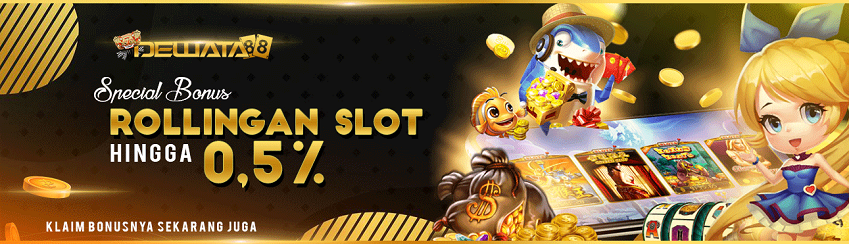 BONUS MINGGUAN SLOT 0.5%